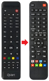 UNDRO-4K QVIART afstandsbediening - productfoto