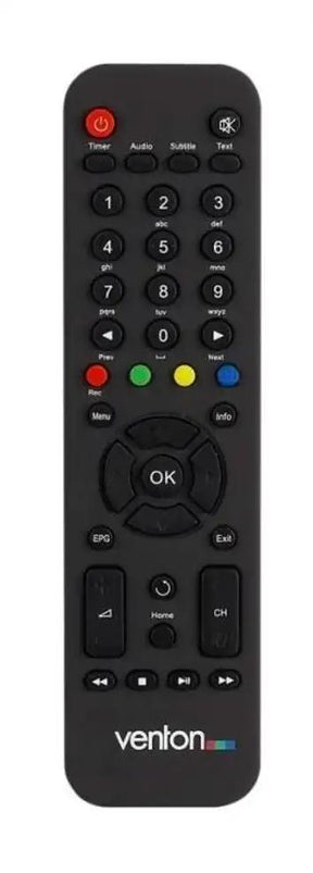UNIBOX-HD1 VENTON afstandsbediening