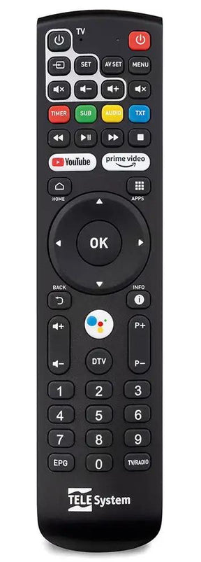 UPT2-4K TELESYSTEM afstandsbediening
