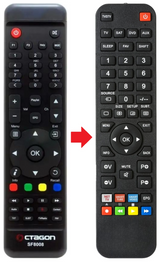 USTYM-4K UCLAN afstandsbediening - productfoto