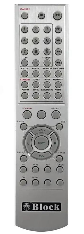 V100 AUDIOBLOCK afstandsbediening