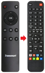 VEGA-S95 TRONSMART afstandsbediening - productfoto