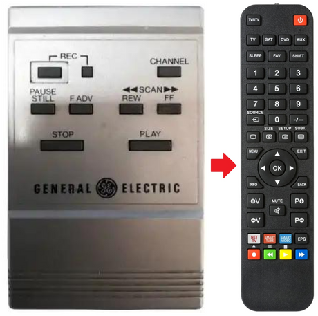 VSQS0179 GENERAL ELECTRIC afstandsbediening - productfoto