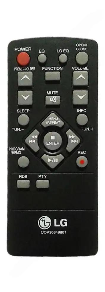 XA146 LG afstandsbediening