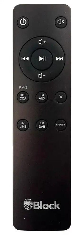 XB100 AUDIOBLOCK afstandsbediening