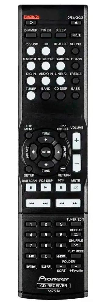 XC-HM82 PIONEER afstandsbediening