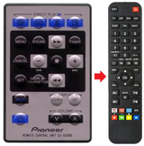 XC-L5 PIONEER afstandsbediening - productfoto