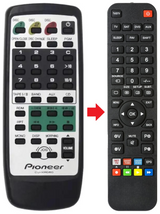 XR-A370 PIONEER afstandsbediening - productfoto