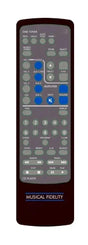 XT-100 MUSICAL FIDELITY afstandsbediening