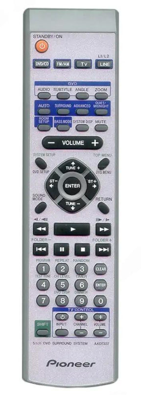 XV-DV303 PIONEER afstandsbediening