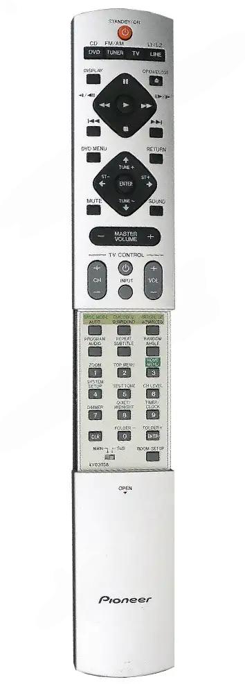 XV-DV313 PIONEER afstandsbediening