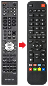 XXD3170 PIONEER afstandsbediening - productfoto