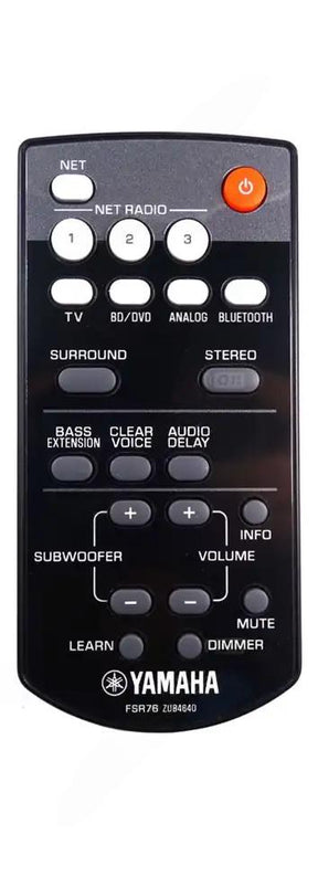 YAS-306 YAMAHA afstandsbediening