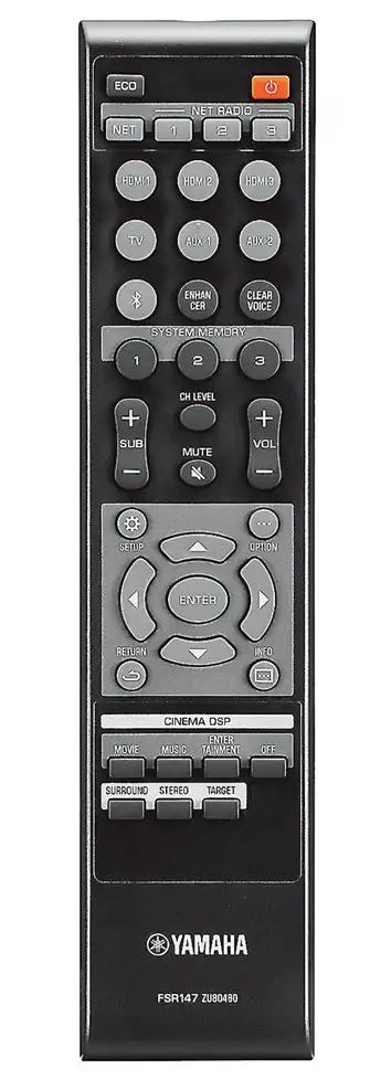 YSP-2700 YAMAHA afstandsbediening