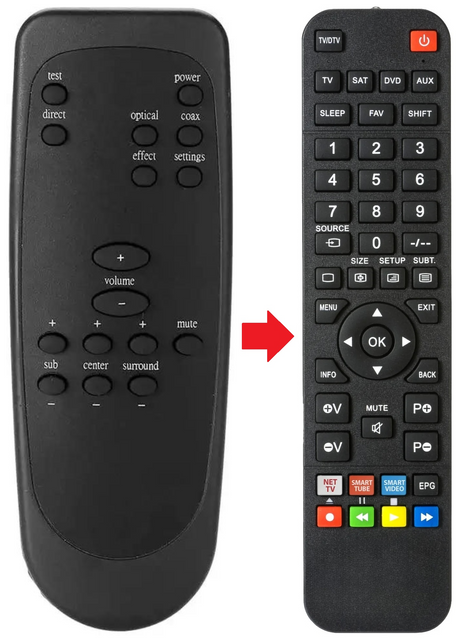 Z-5400 LOGITECH afstandsbediening - productfoto