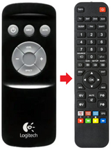 Z906 LOGITECH afstandsbediening - productfoto