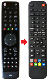 ZERO VU  afstandsbediening - productfoto