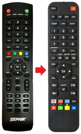 ZV32HD2 ZEPHIR afstandsbediening - productfoto