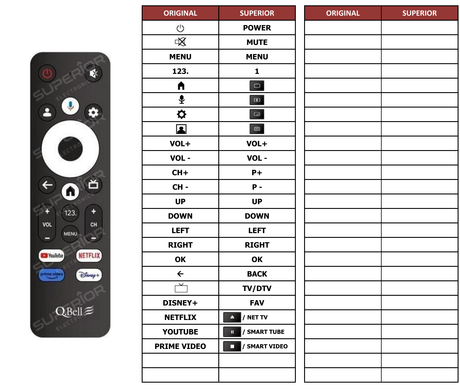 Superior key assignment PDF K240HGT