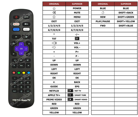 Superior key assignment PDF 32MTD3001Z