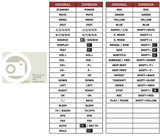 Superior key assignment PDF INV024LED-HD